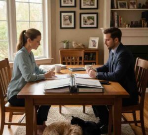 Pet insurance consultation and document review process